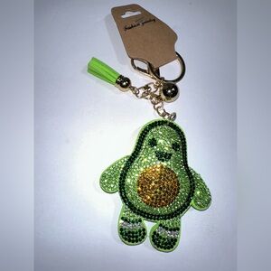 NIP Avocado keychain/bag charm‎